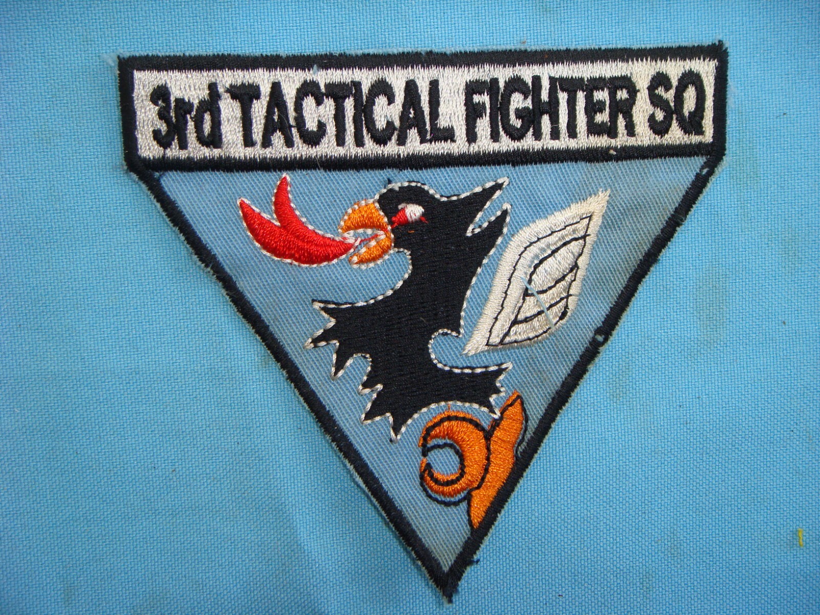 VIETNAM WAR PATCH, US 3rd TACTICAL FIGHTER SQUADRON