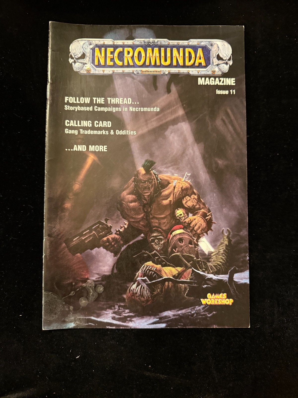 Games Workshop Necromunda Magazine Issue 11 GW Vintage OOP Warhammer 40K