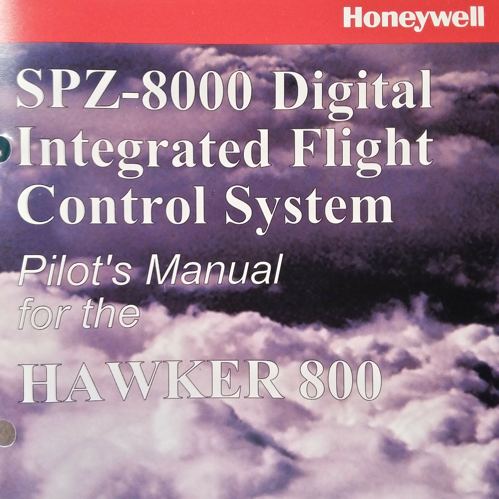 Honeywell SPZ-8000 FCS in Hawker 800 Pilot's Guide Manual