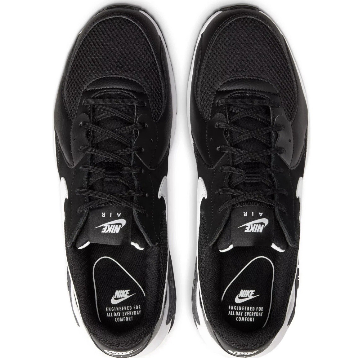 Nike Air Max Excee Black White Wolf Grey Running Sneakers CD4165-001 Men's Sizes
