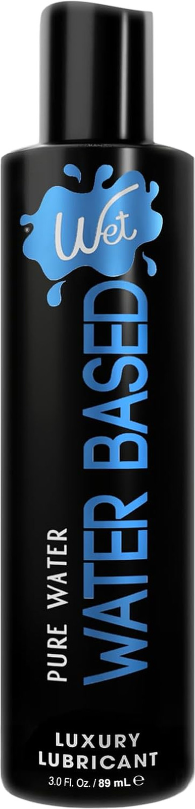 Wet Silver Water-Based Lubricant | Long-Lasting, Original Premium Formula | Vega