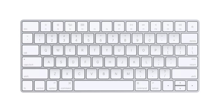 Apple MLA22LL/A Magic Keyboard 2, A1644, Bluetooth Wireless Keyboard