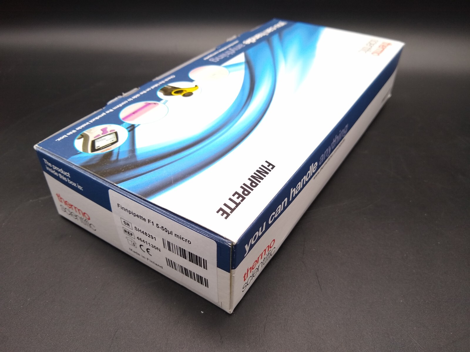 Thermo 4641130N Finnpipette F1 5-50µL Variable Volume Single Channel Pipette