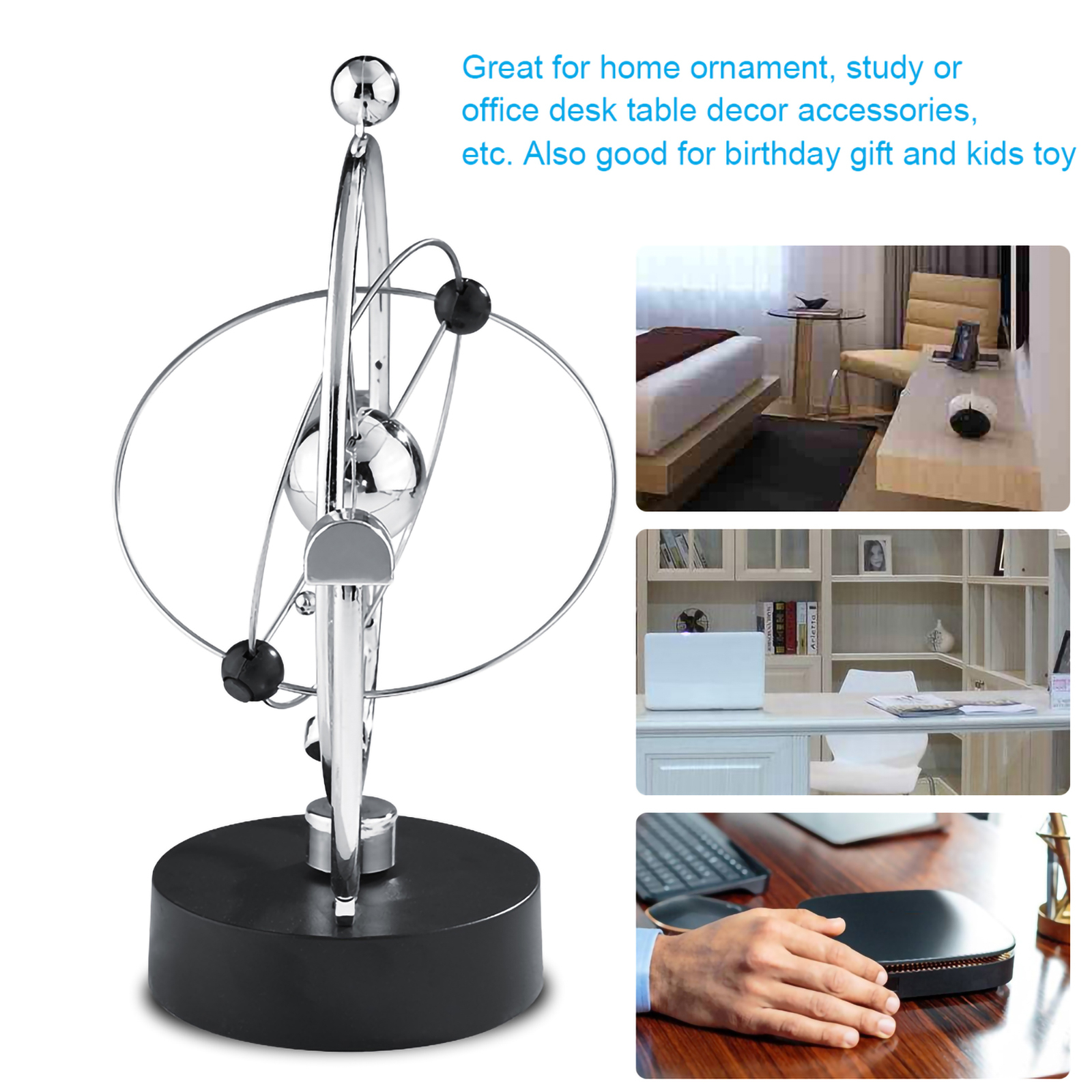 Newton Electric Wiggler Desk Ornament Mesmerizing Gift