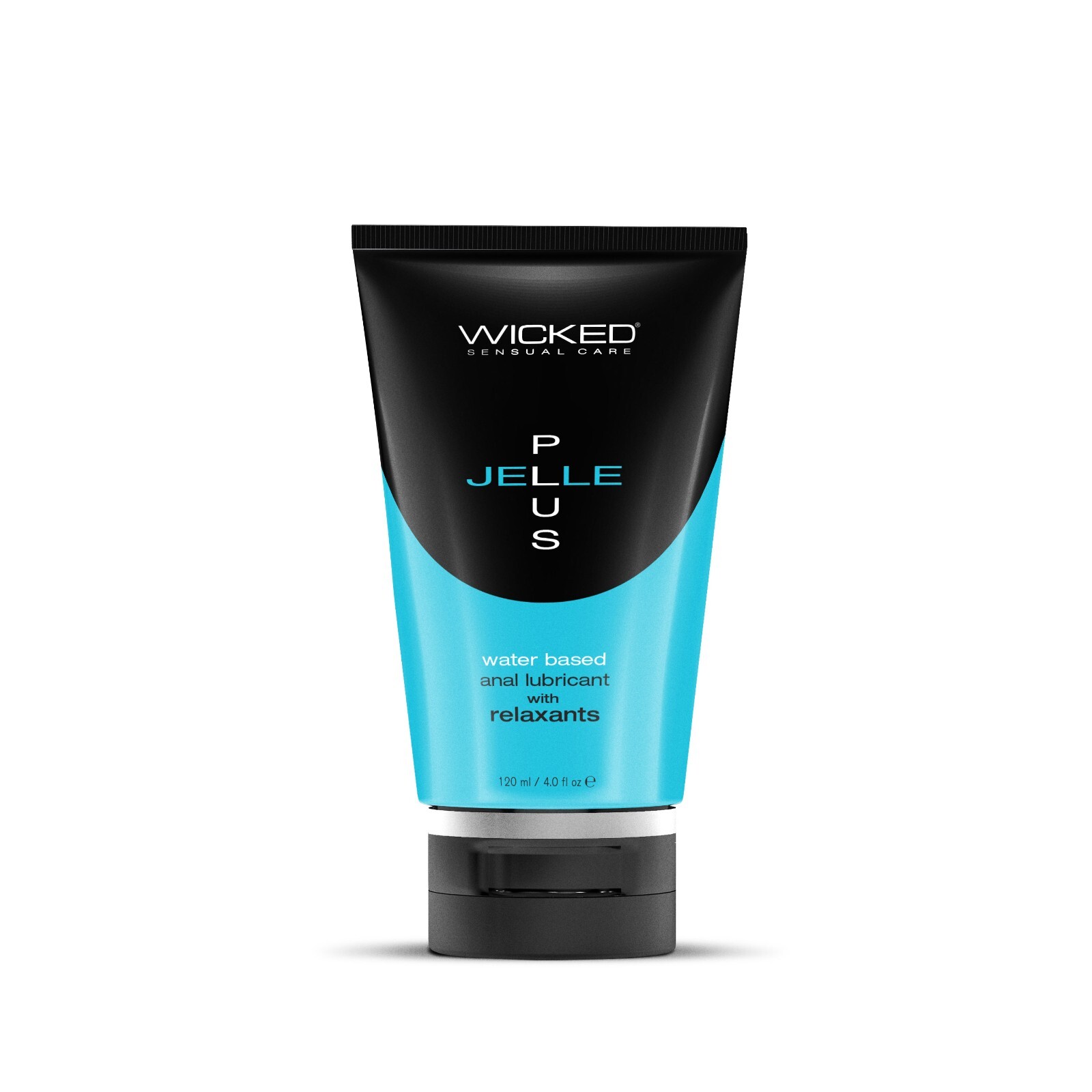 Wicked Sensual Care Jelle Plus Water-Based Anal Lubricant w Relaxants 4oz