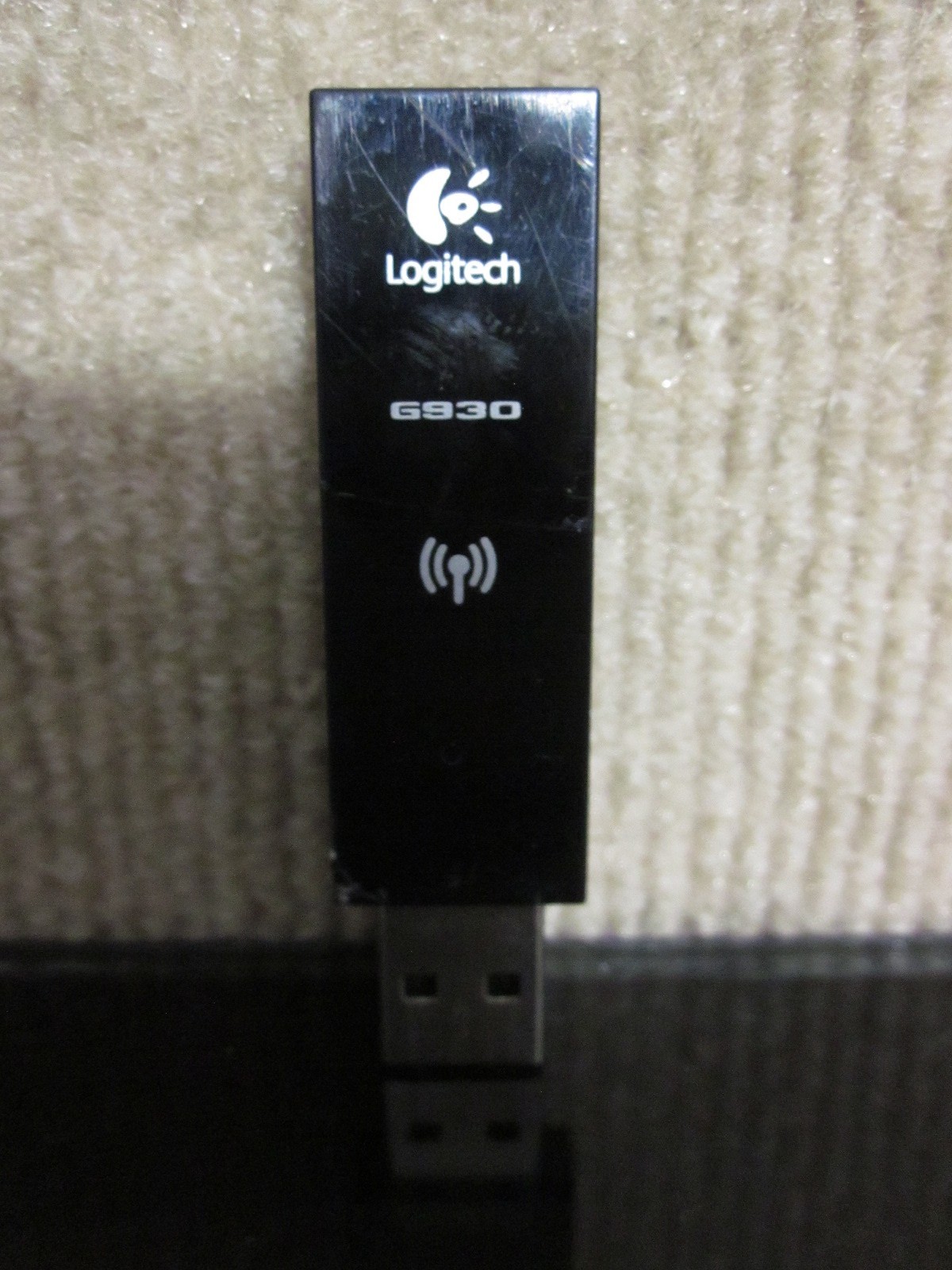 Wireless Gaming Headset Logitech G930 USB Receiver Dongle Adapter A-00024 Tested