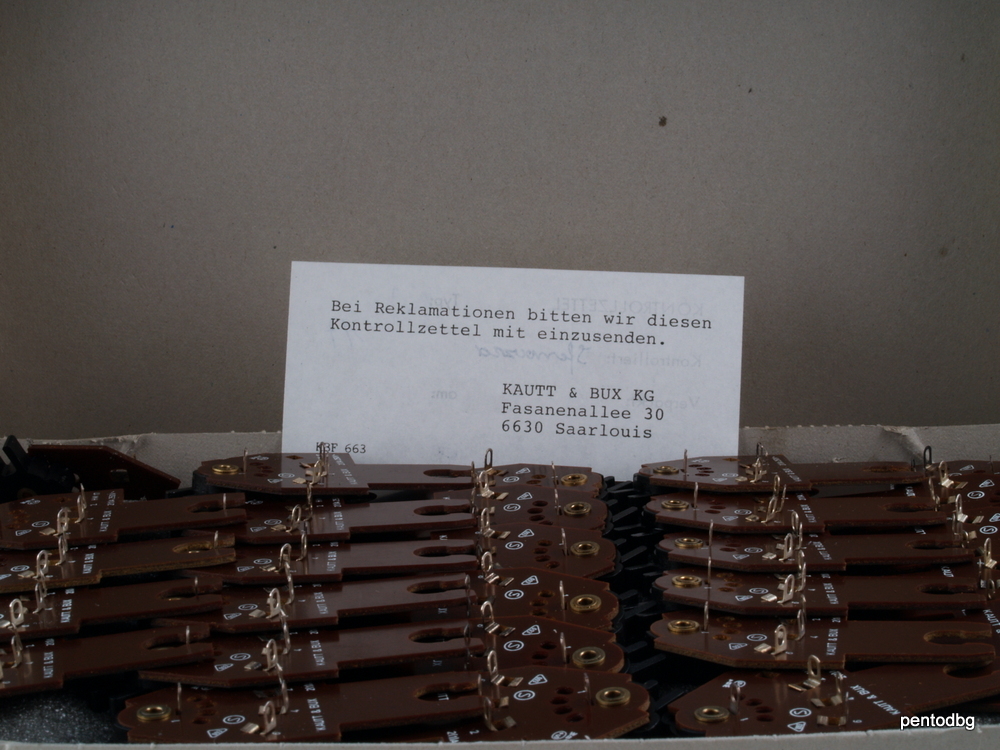 KAUTT & BUX HM 17 A 1 SLIDE SWITCH 4 POSITIONS 250V 2 A VERY RARE