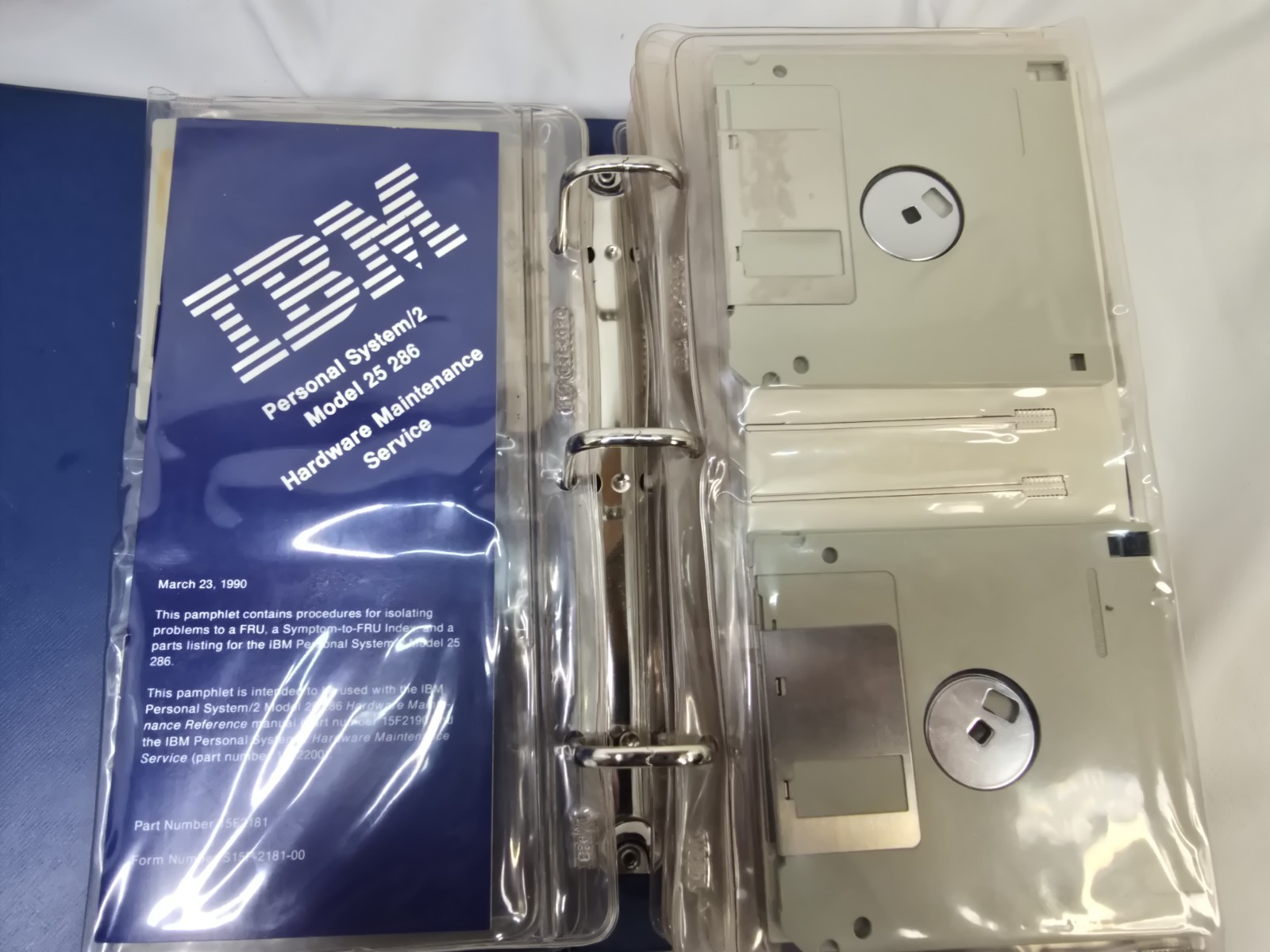 Vintage IBM PS/2 Hardware Maintenance Service Technical Reference Kit 12 Disks
