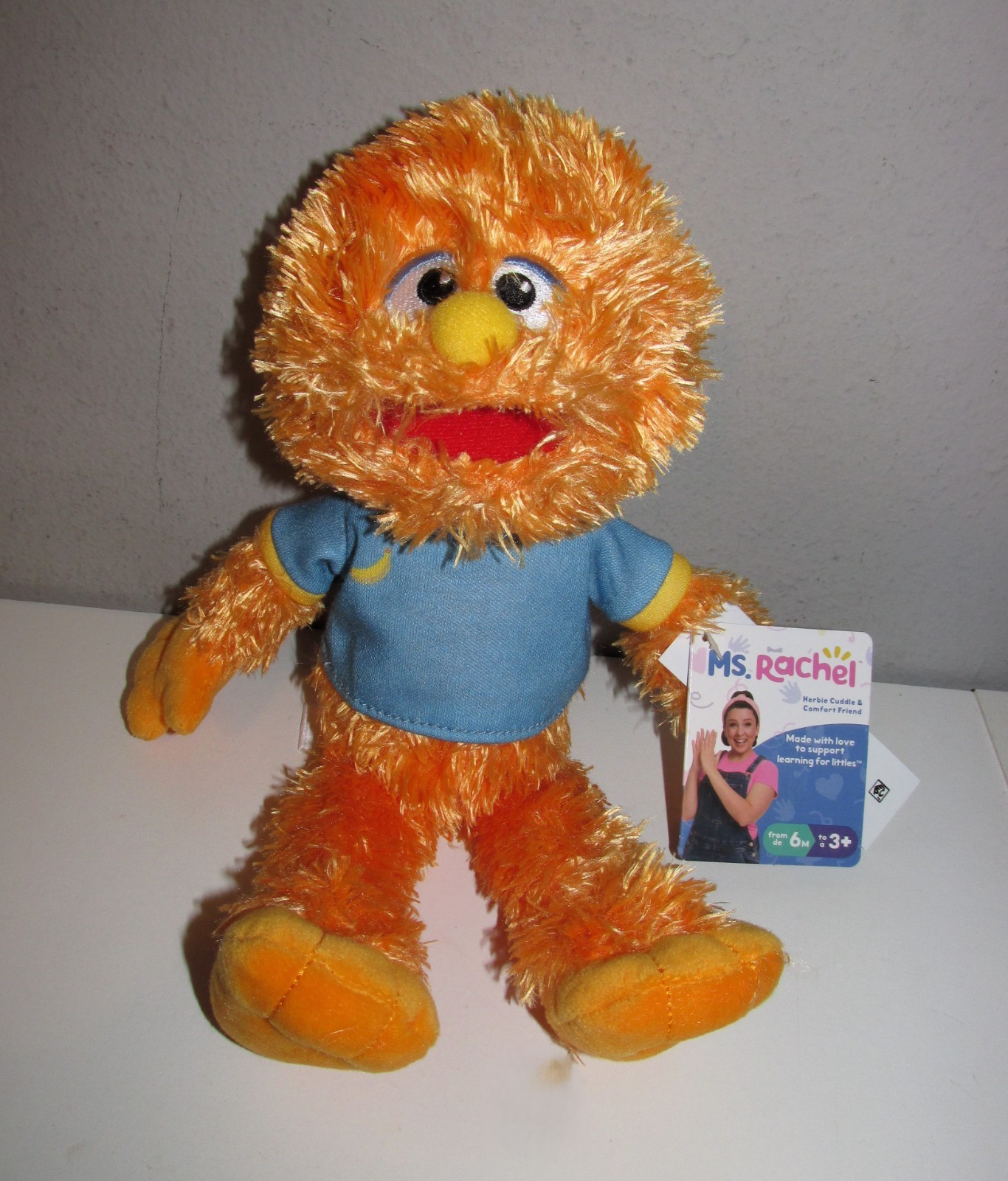 Ms. Rachel Herbie 11" Cuddle & Comfort Plush Doll - BRAND NEW W TAGS