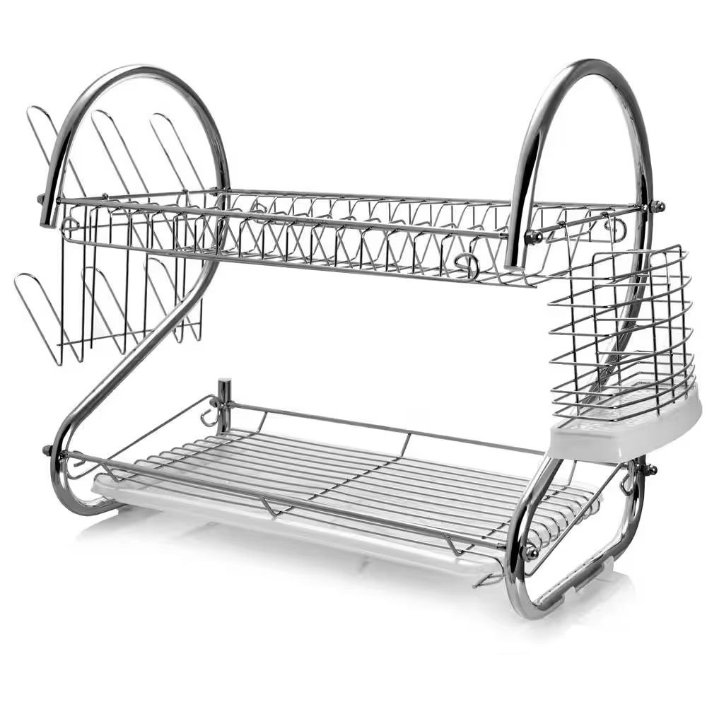 22 In. 2-Shelf Dish Rack