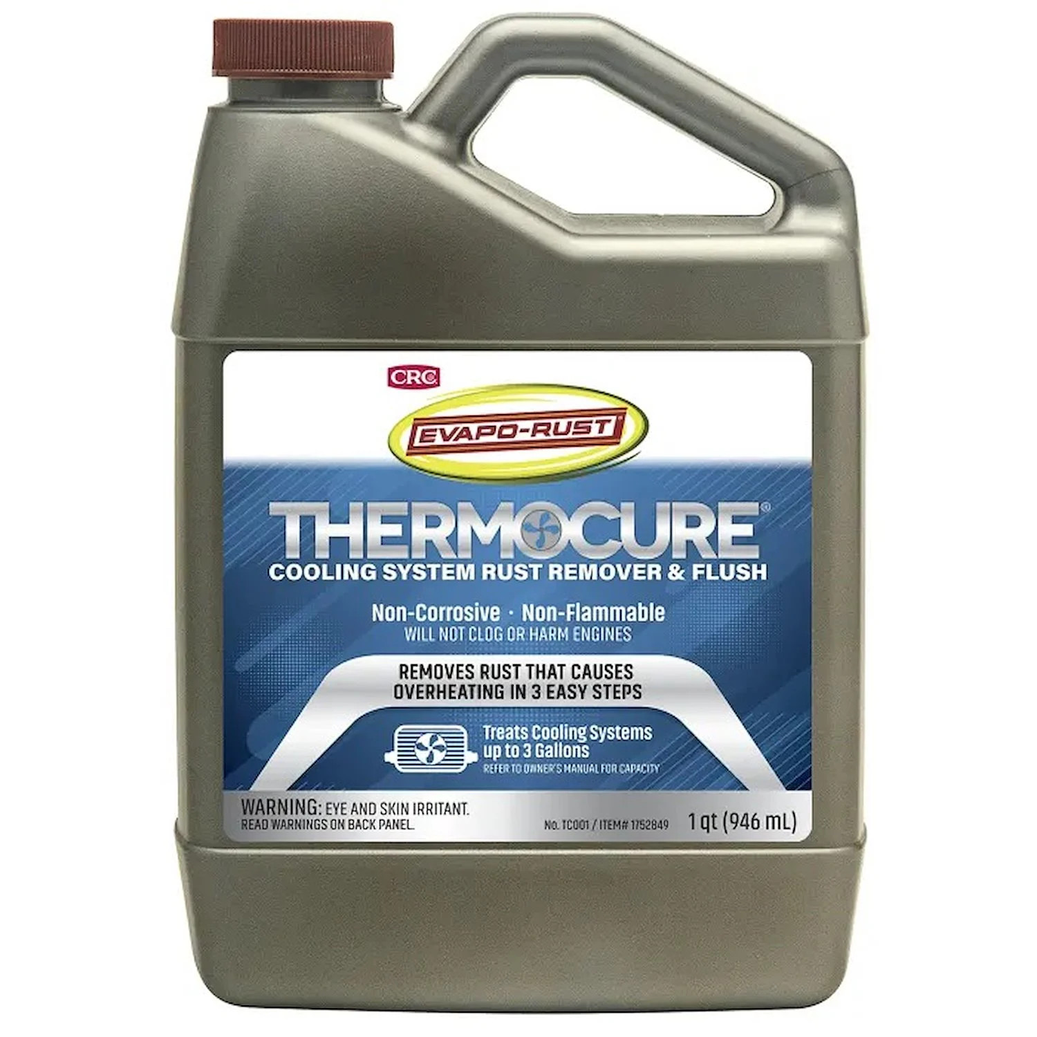 Evapo-Rust Thermocure 32oz Bottle Removes Rust That Causes Overheating Will Not