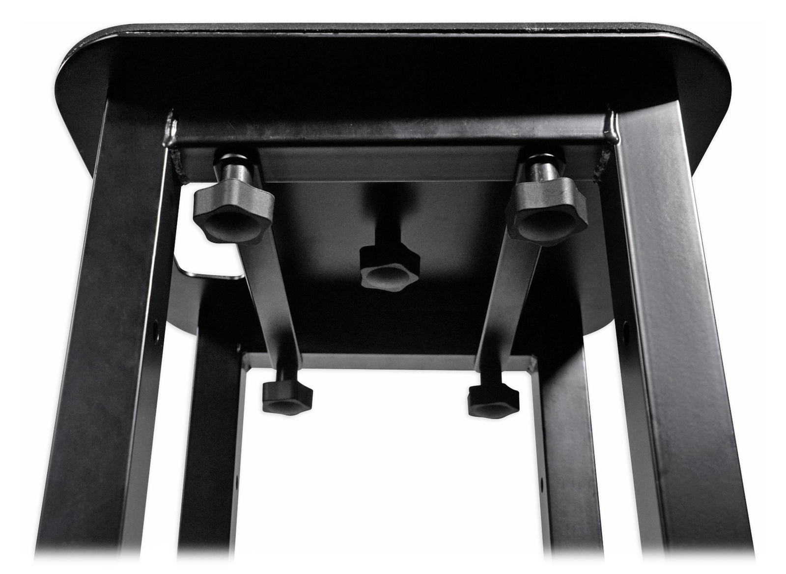 (2) Totem Stands+Black+White Scrims For (2) Chauvet Rogue R2X Spot Lights
