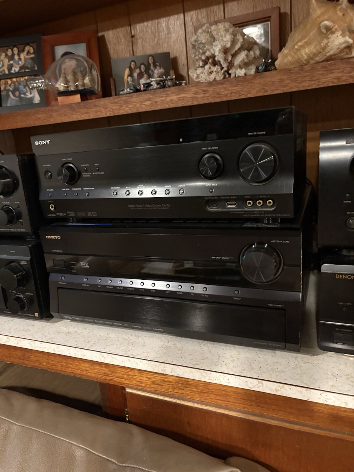 Denon Onkyo Sony