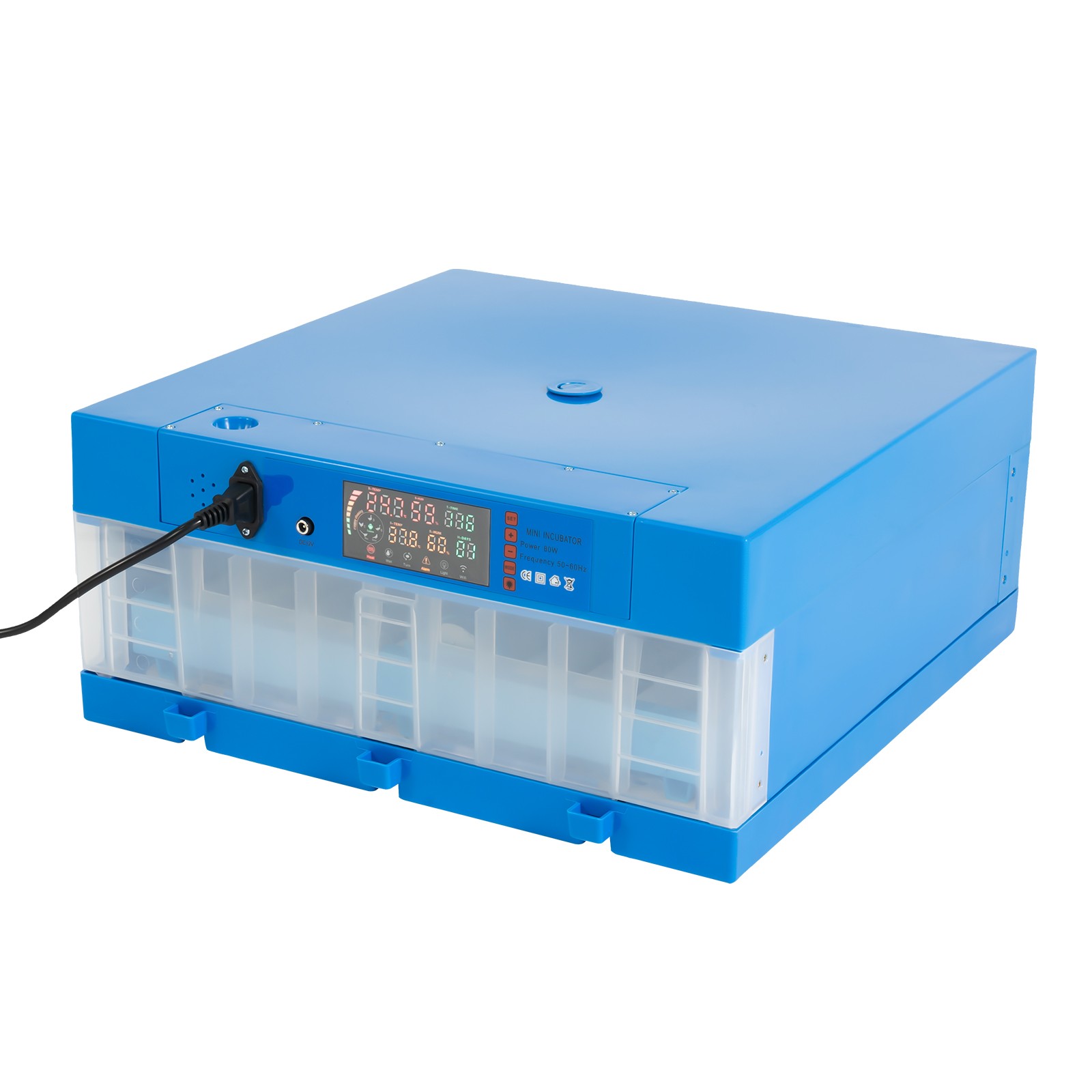 Egg Incubator Automatic Egg Turning Egg Hatching Temp Control Stable Humidity