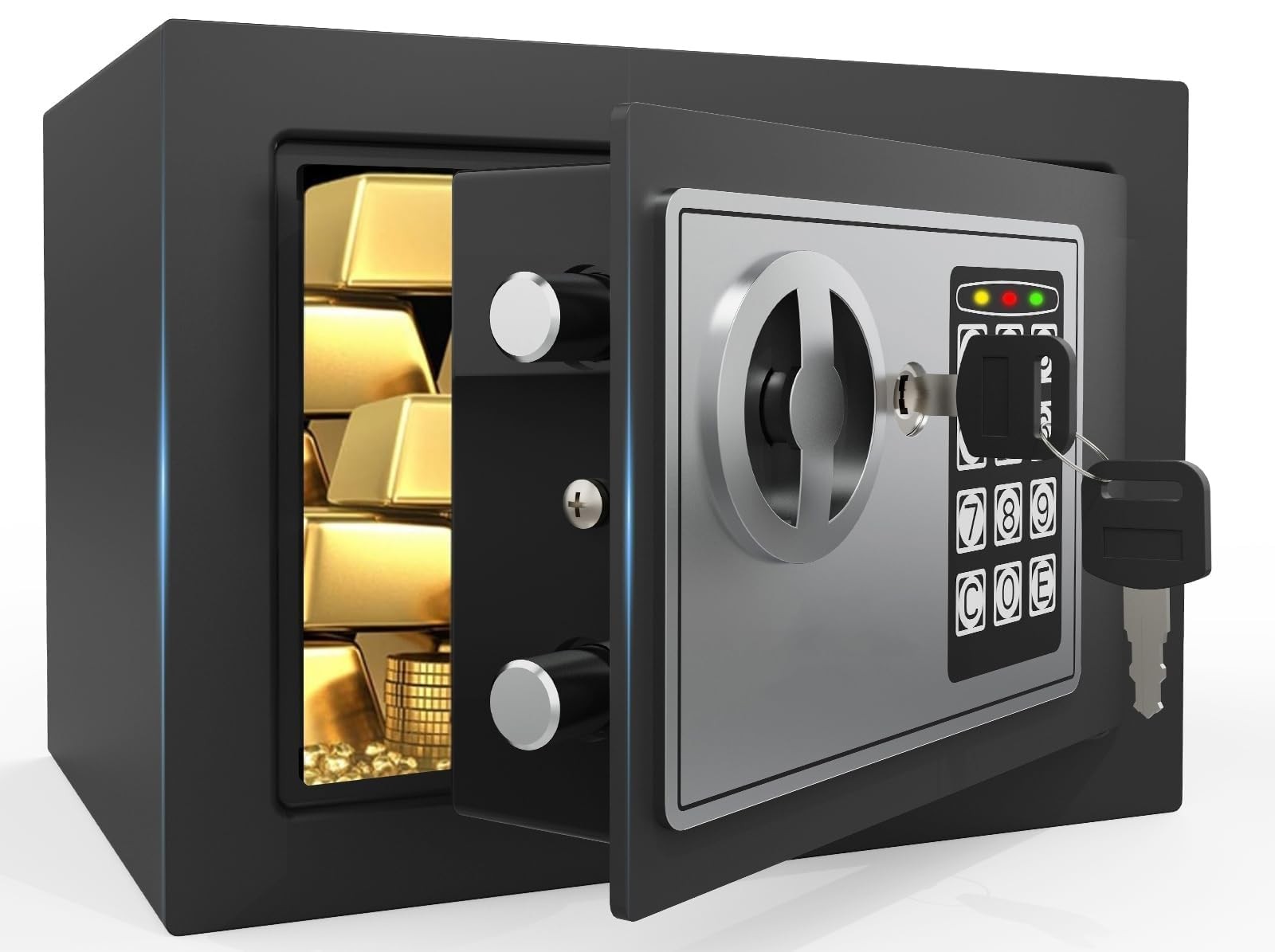 Caja Fuerte Grandes Cajas Fuertes Digitales De Seguridad Contra Fuego Dinero NEW