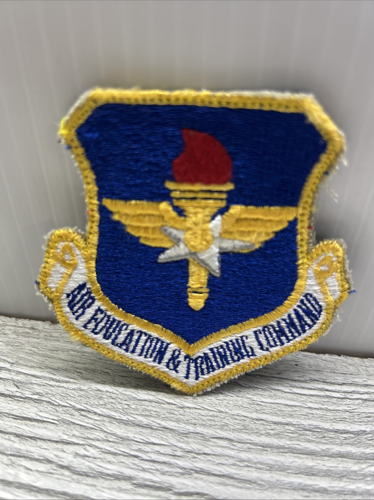 AIR EDUCATION & TRAINING COMMAND PATCH-United States Air Force Hook And Loop