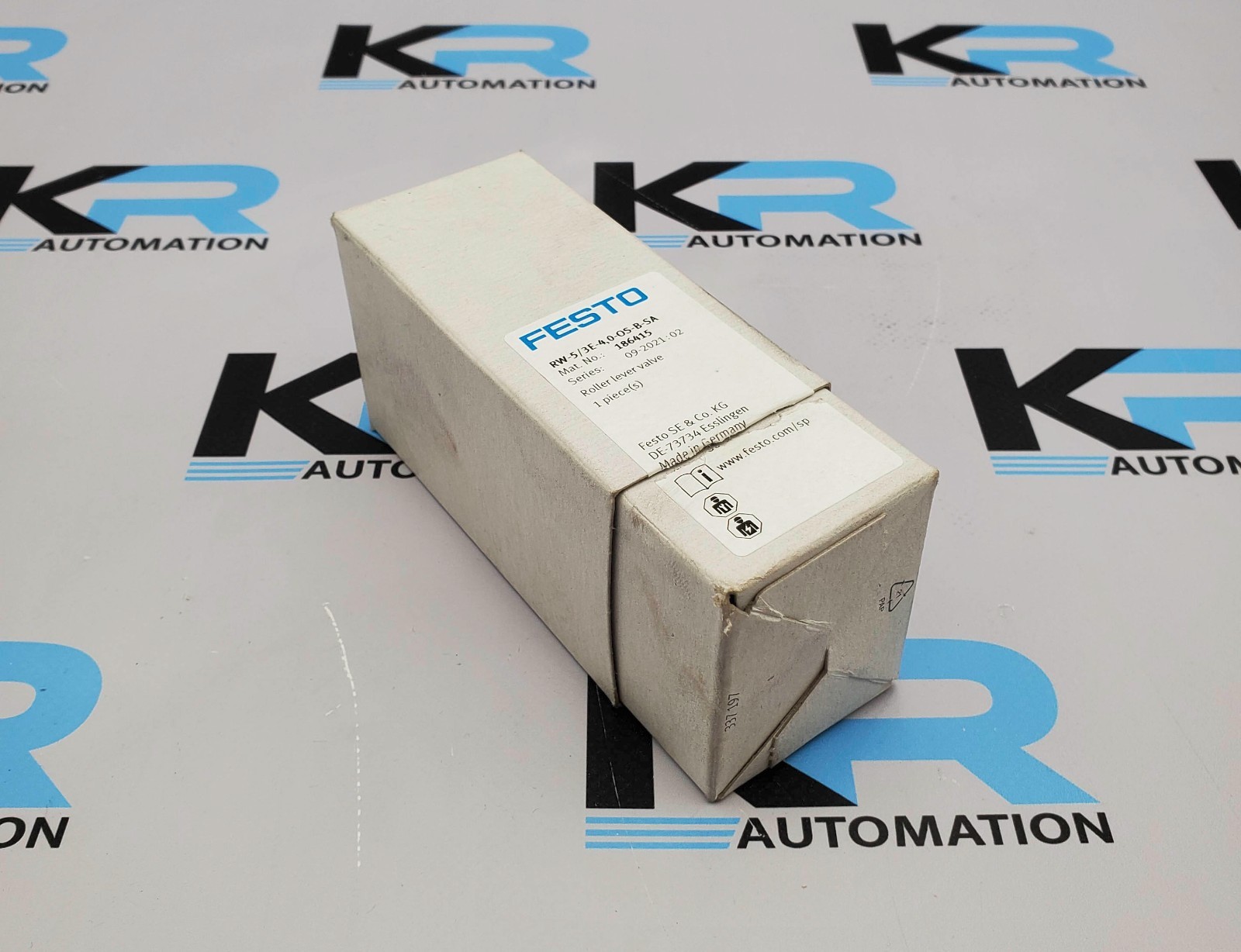 Festo RW-5/3E4.0-OS-B-SA Roller Lever Valve 186415