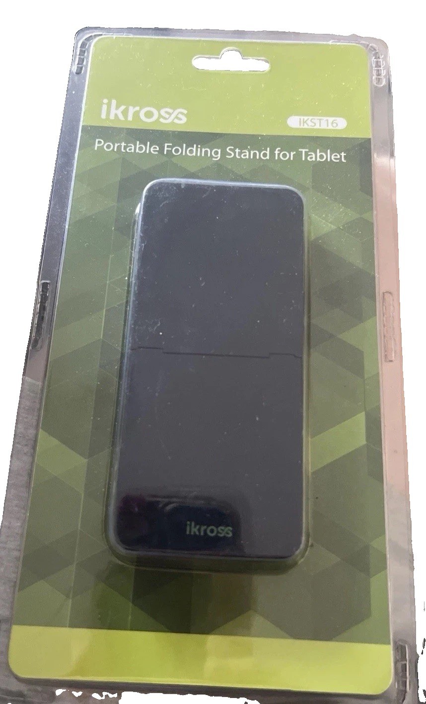 New In Box ikross Portable Folding Stand for Tablet