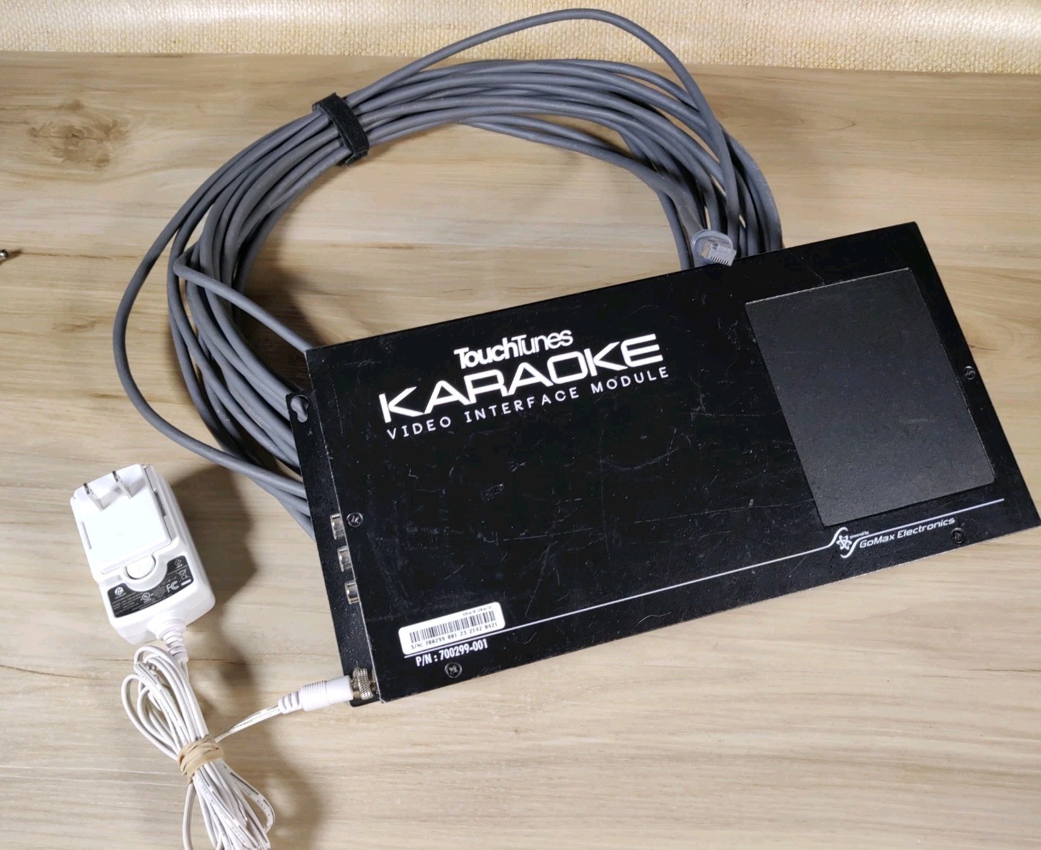 TouchTunes Karaoke Video Interface Module #700299-001 GoMax Elec Power 50' Cabl✅