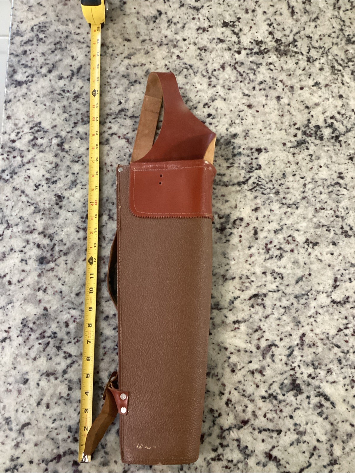 ARCHERY LEATHER&FAUX LEATHER SHOULDER BACK Quiver