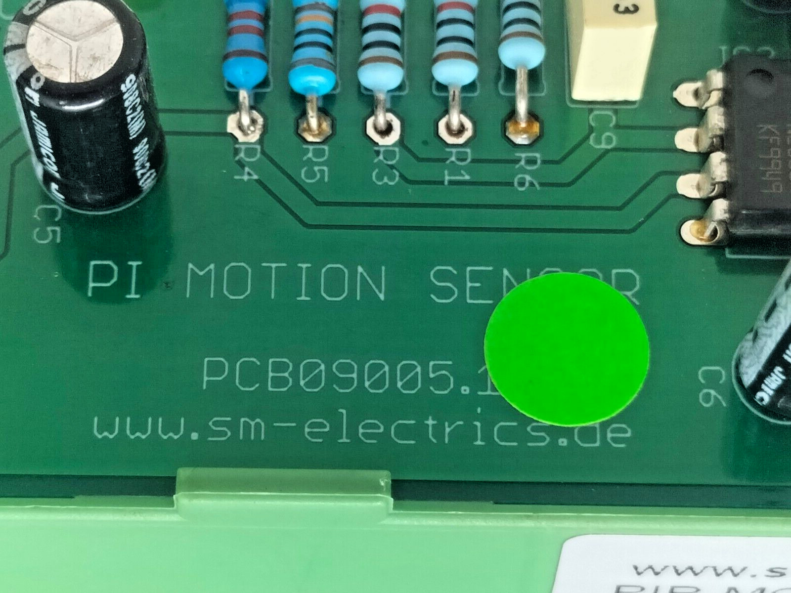 SM-ELECTRICS PCB 090050.1 PIR MOTION SENSOR MODULE