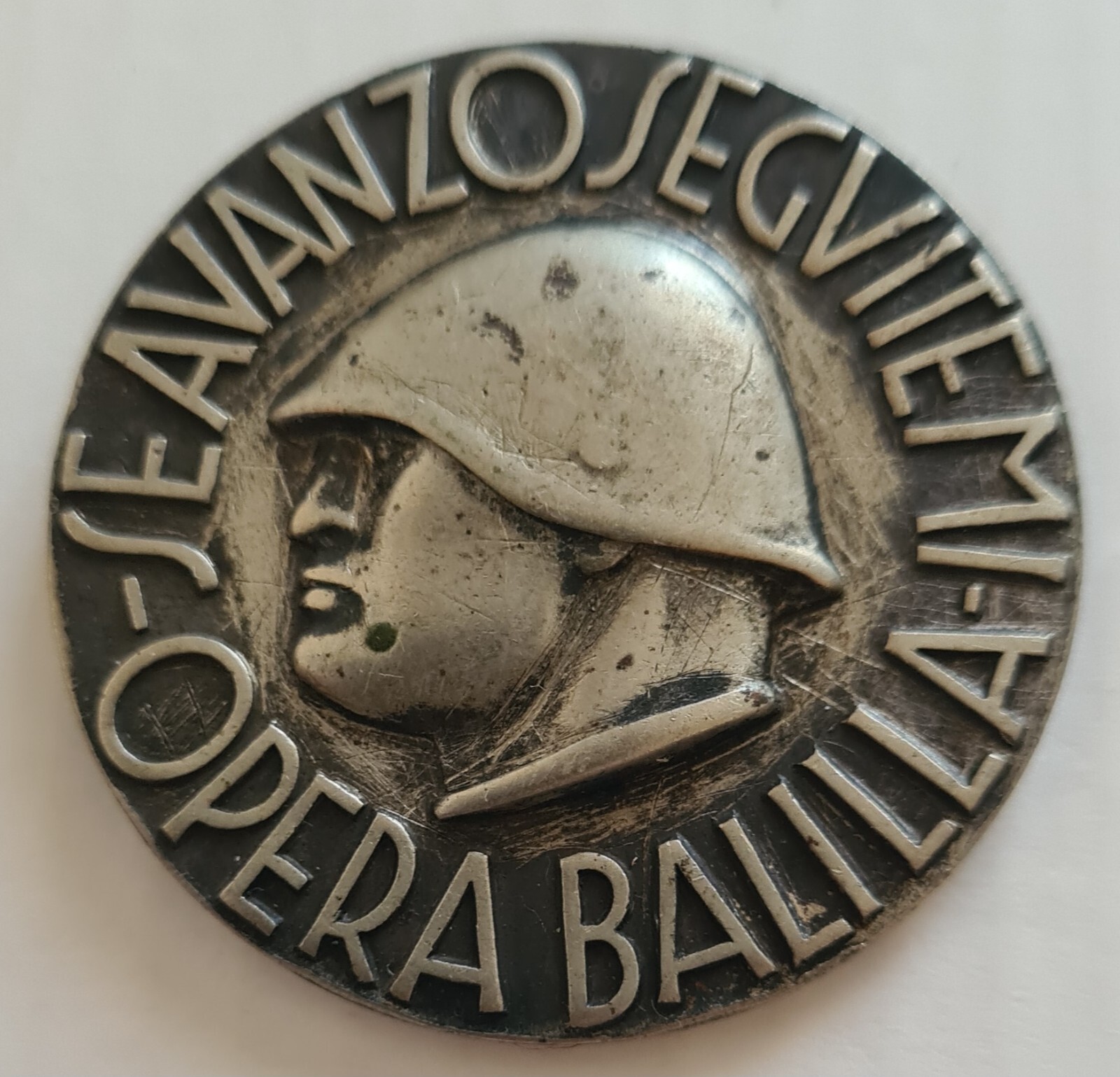 Military WW2 Badge ITALIAN Fascist Youth Mussolini History Militaria 30s BALILLA