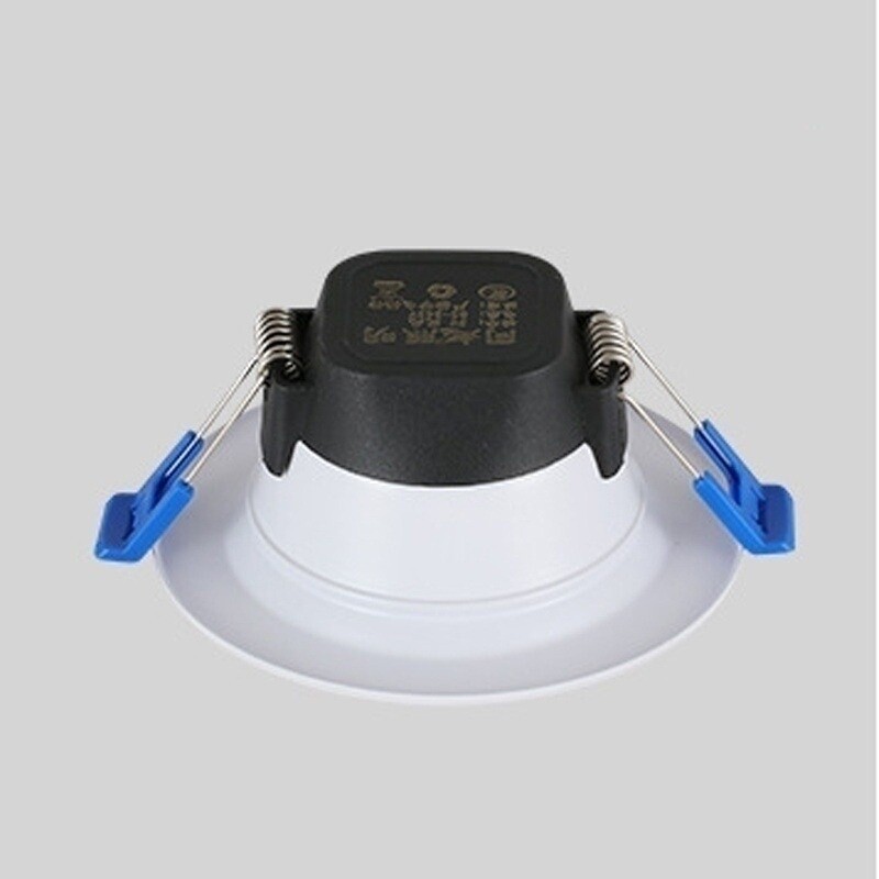 4/8/16PCS 7W 3Color Dimmable LED Downlight Recessed Ceiling Panel Light 85-265V