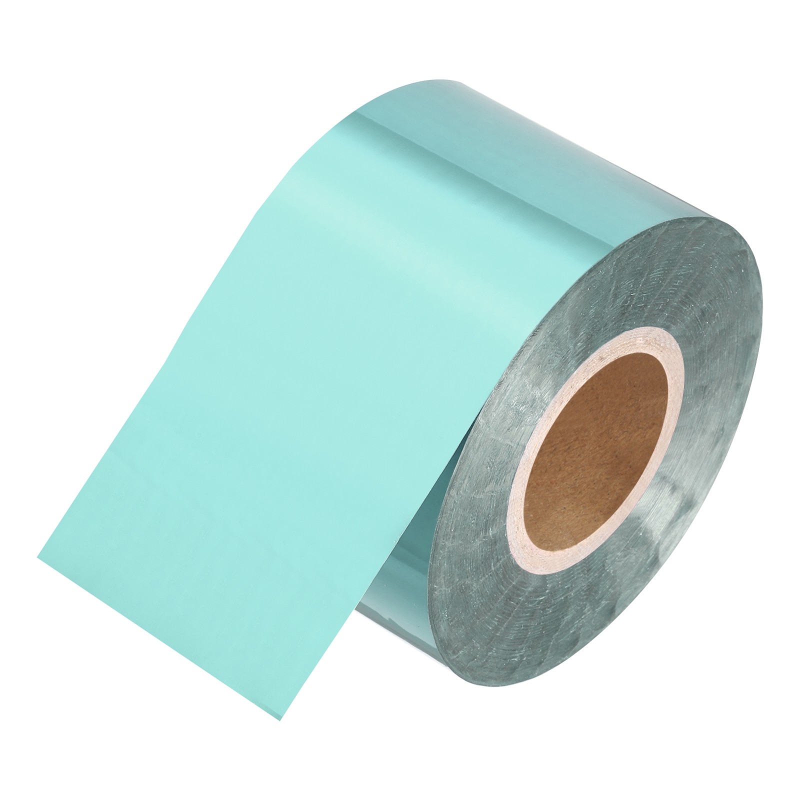1.6"x400Ft Hot Stamping Foil Paper Roll,Light Blue