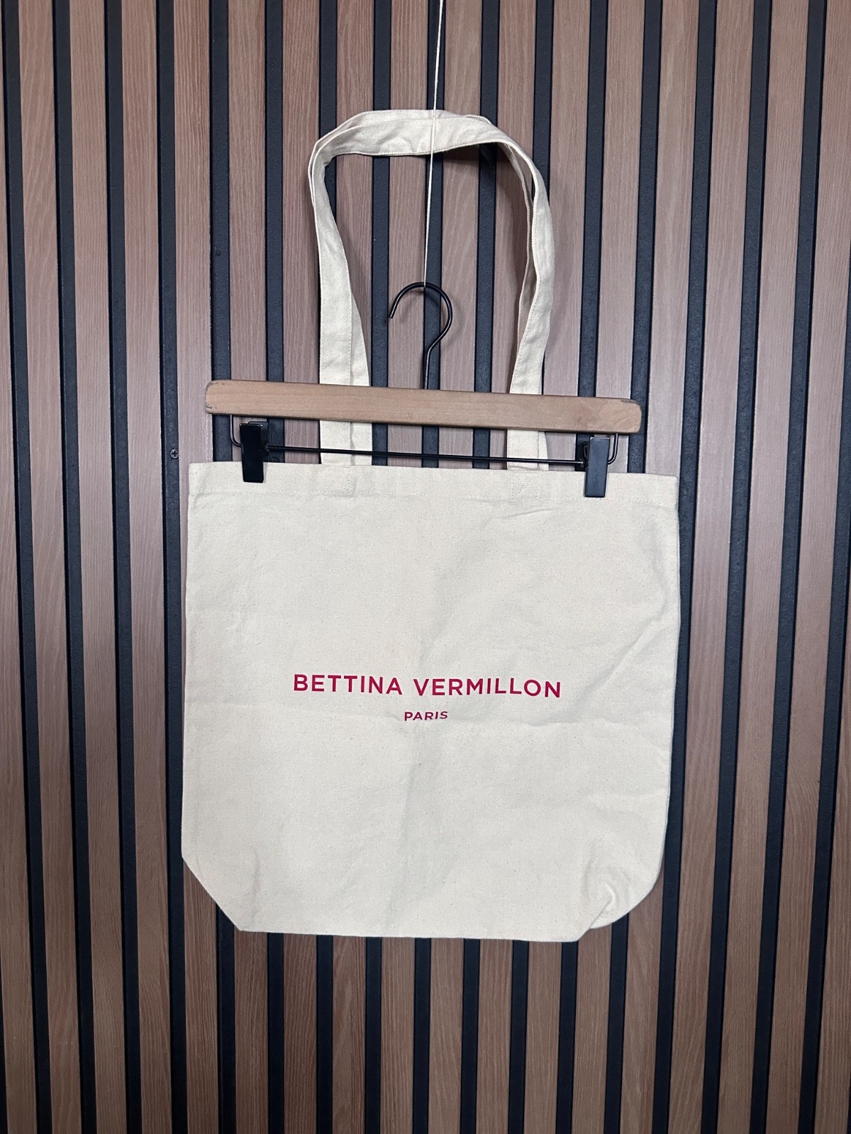 Bettina Vermillon Dust Bag 16" x 16" Shoe Storage Canvas w/ Handles