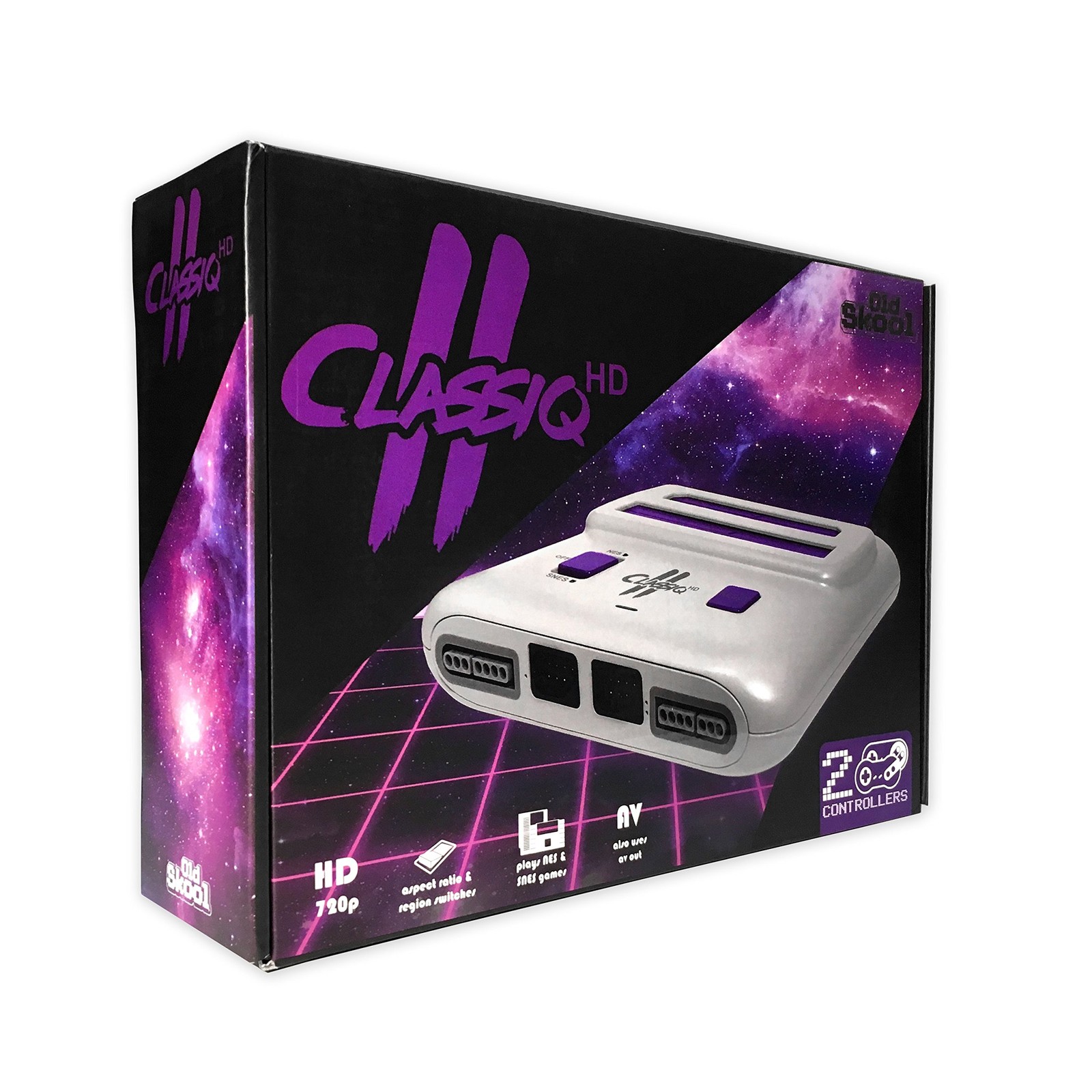 Old Skool Classiq 2 HD - Gray/Purple Grey