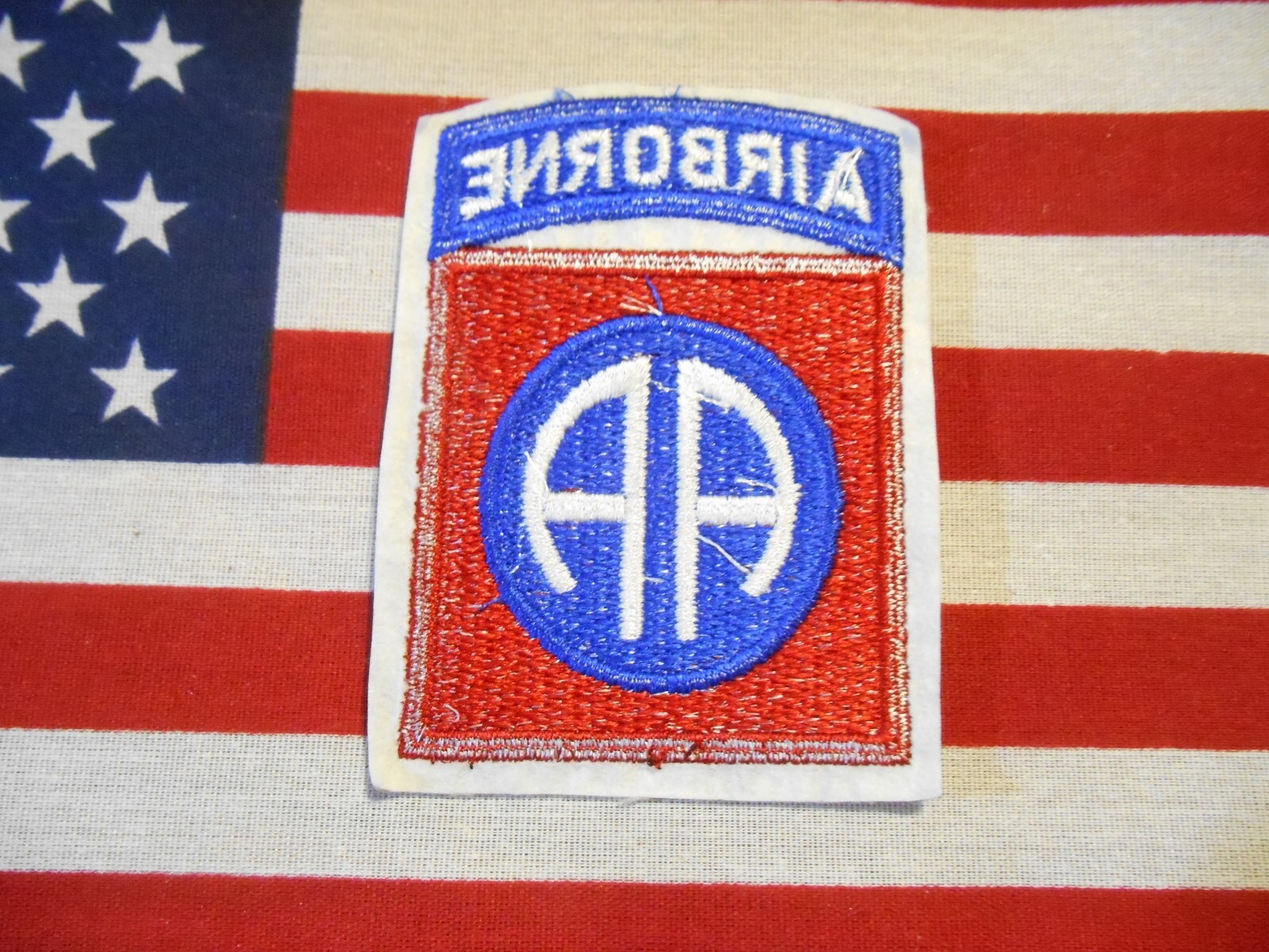 82nd Airborne Division Color SSI Patch Khahi Edge