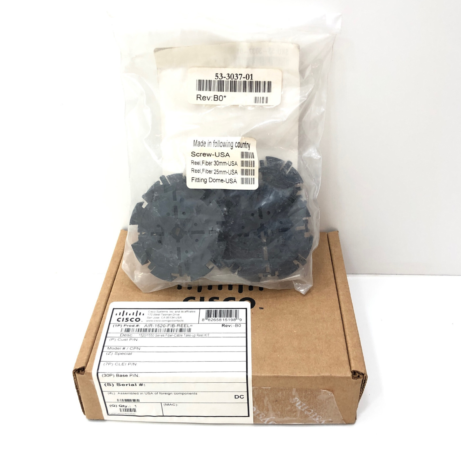 NEW Cisco AIR-1520-FIB-REEL 1520/1550 Series Fiber Cable Take Up Reel Kit