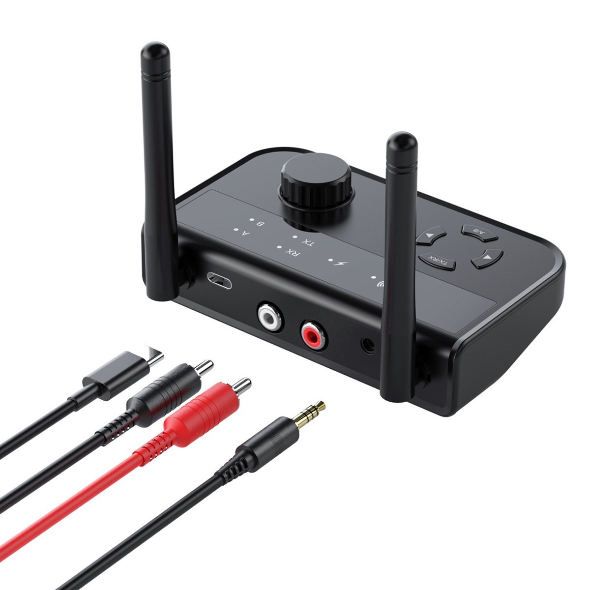 Bluetooth Transmitter Receiver For TV Home Stereo Audio Adapter 5.3 Long Range