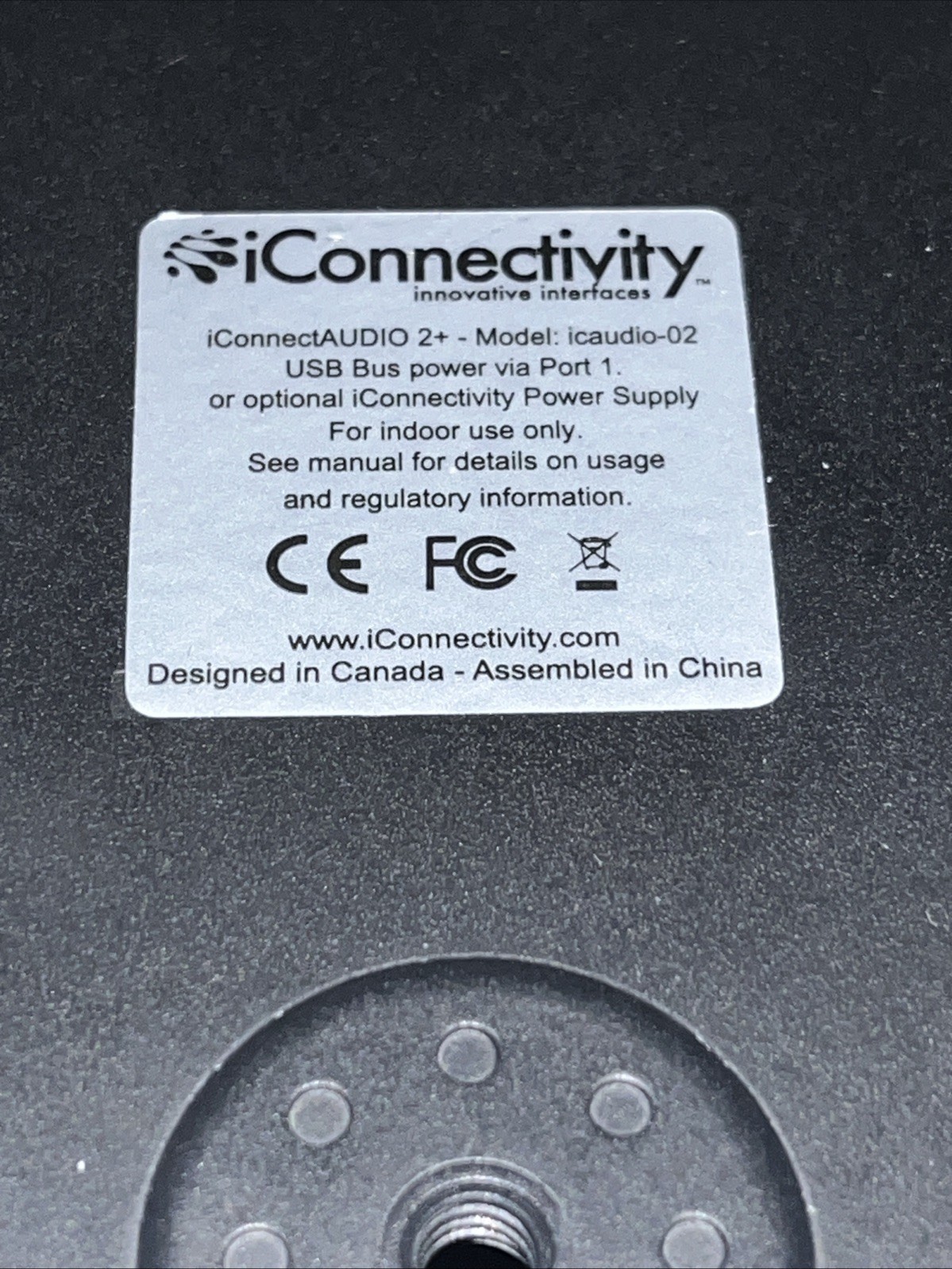 iConnectivity iConnectAUDIO2+ USB Interface TESTED icaudio-02