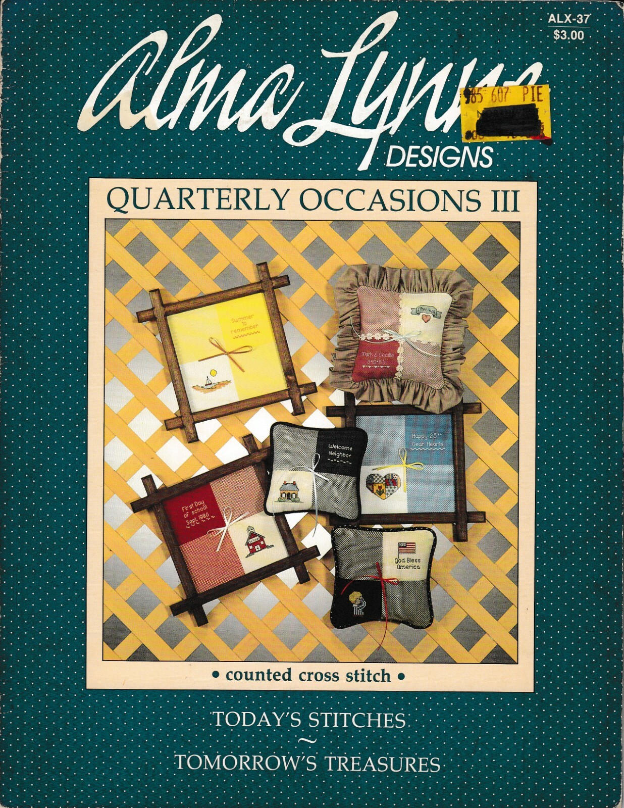 Quarterly Occasions III Cross Stitch | Alma Lynne ALX-37