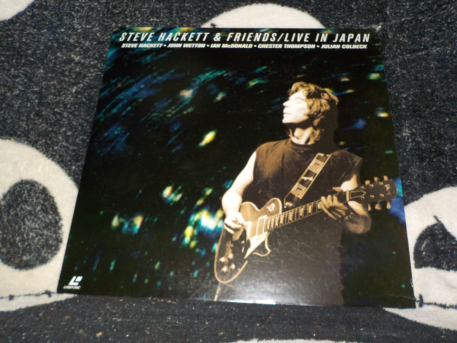 Steve Hackett & Friends Live In Japan Laserdisc LD Japanese+Insert Free Shipping