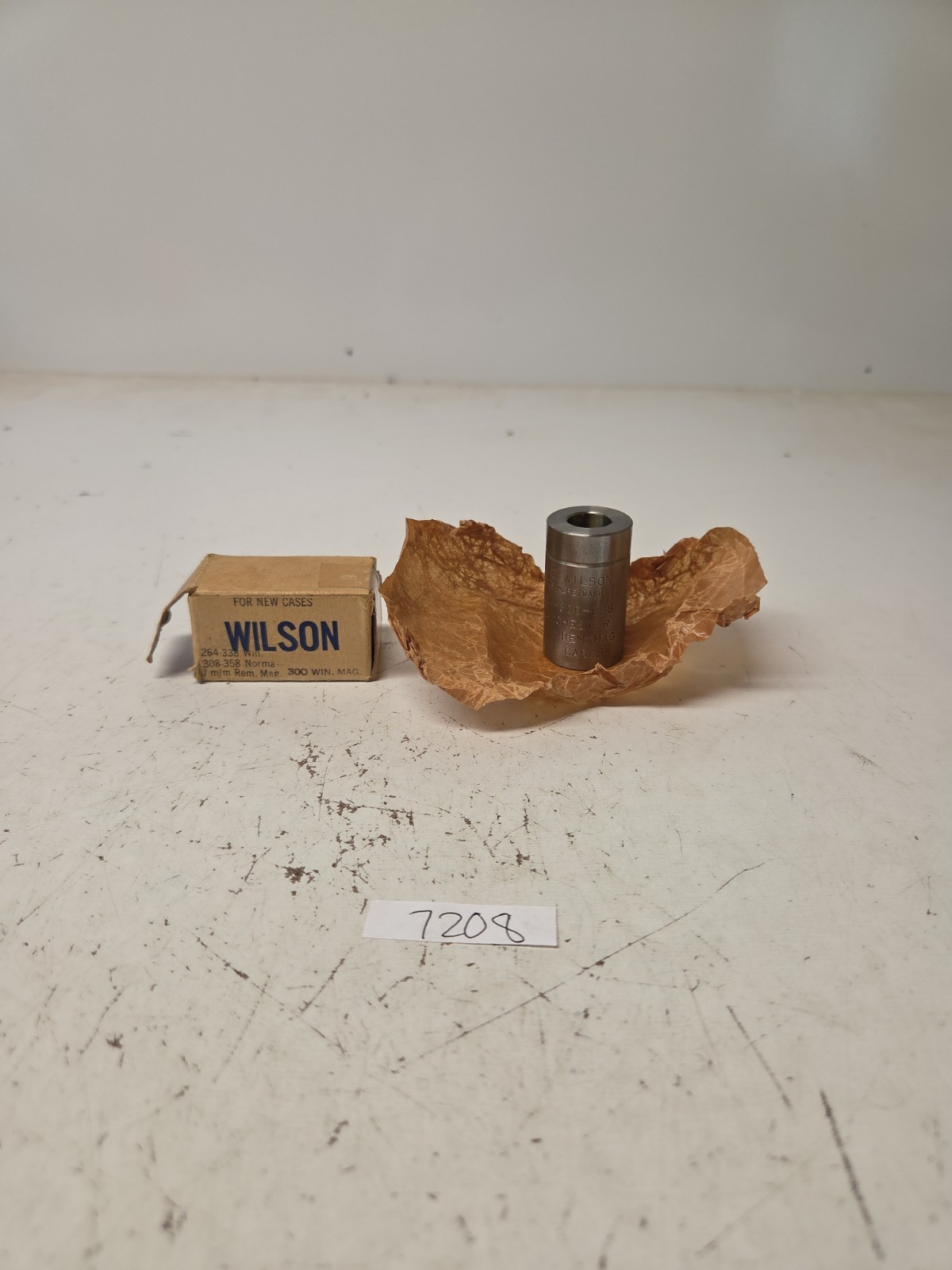 L.E. Wilson Shell Holder For .264-.300-.338 Win, 7mm Rem Mag, New Cases In Box