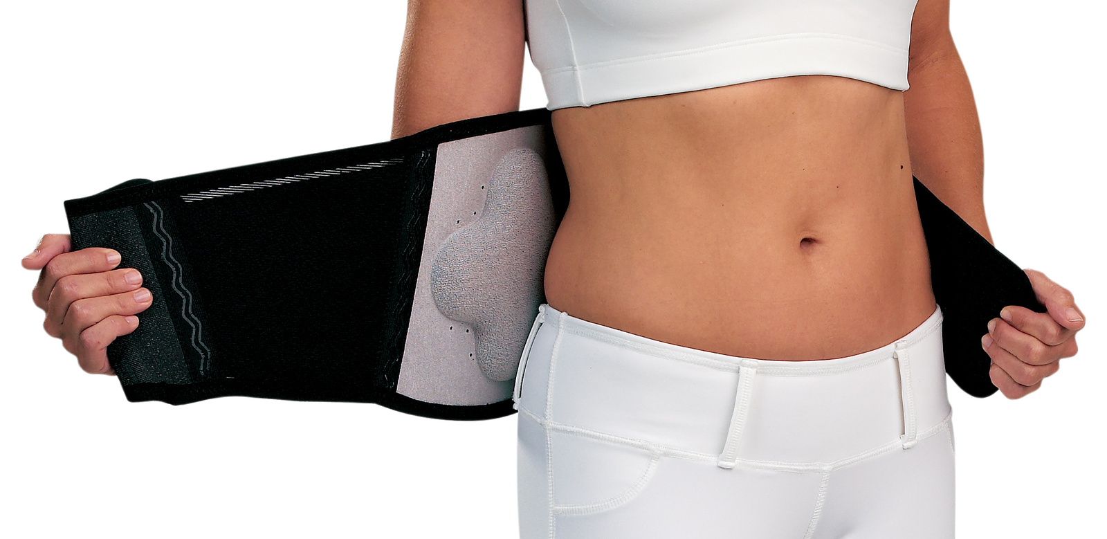 ComfortForm Lumbar Support Compression Straps 79-89359 2X-Large 1 Each, Black