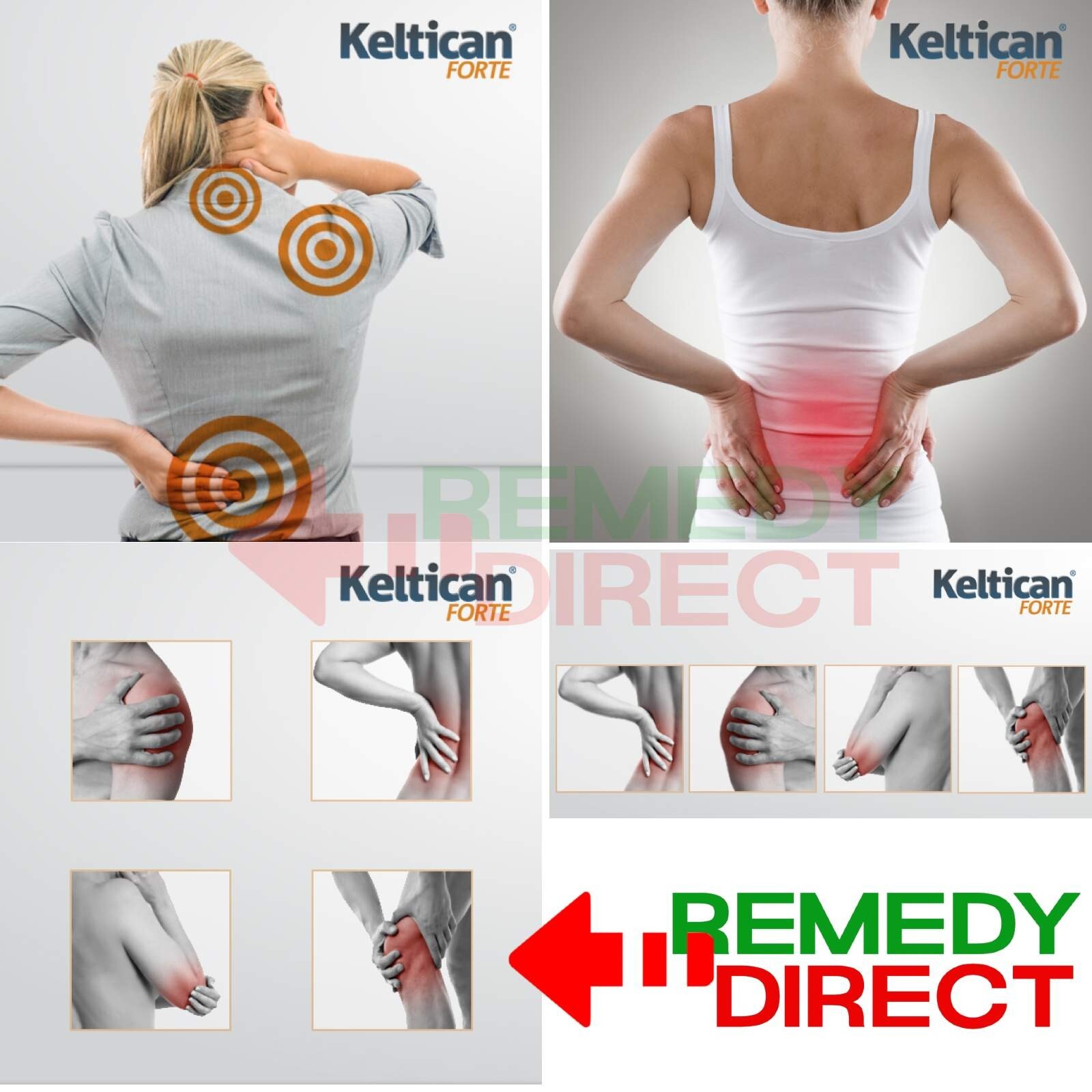 Keltican Forte Complex 40 capsules Supplement Damaged Nervous System Therapy