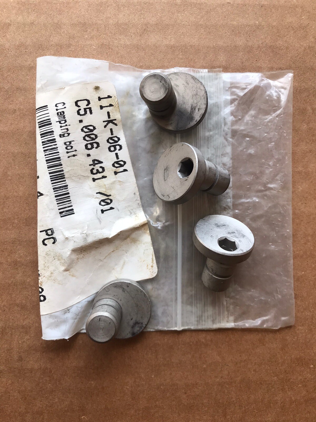 Original Heidelberg Coating Cylinder Clamping Bolt C5.006.431/01 From Germany
