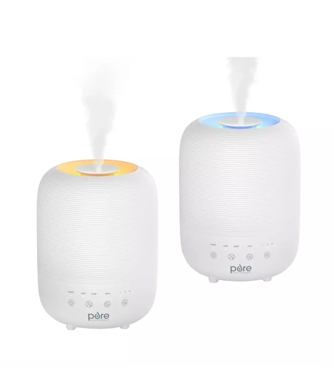 Pure Hume Sense Top Fill Humidifier 2 Pack Bonus Bundle 3 L Tank 2 Filters