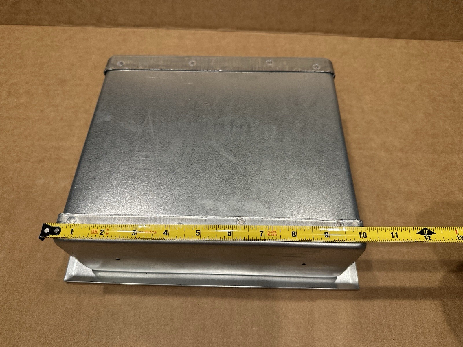 Guy Gray BIM875 Galvanized Recessed Ice Maker Outlet Box w/ Valve (NOS)