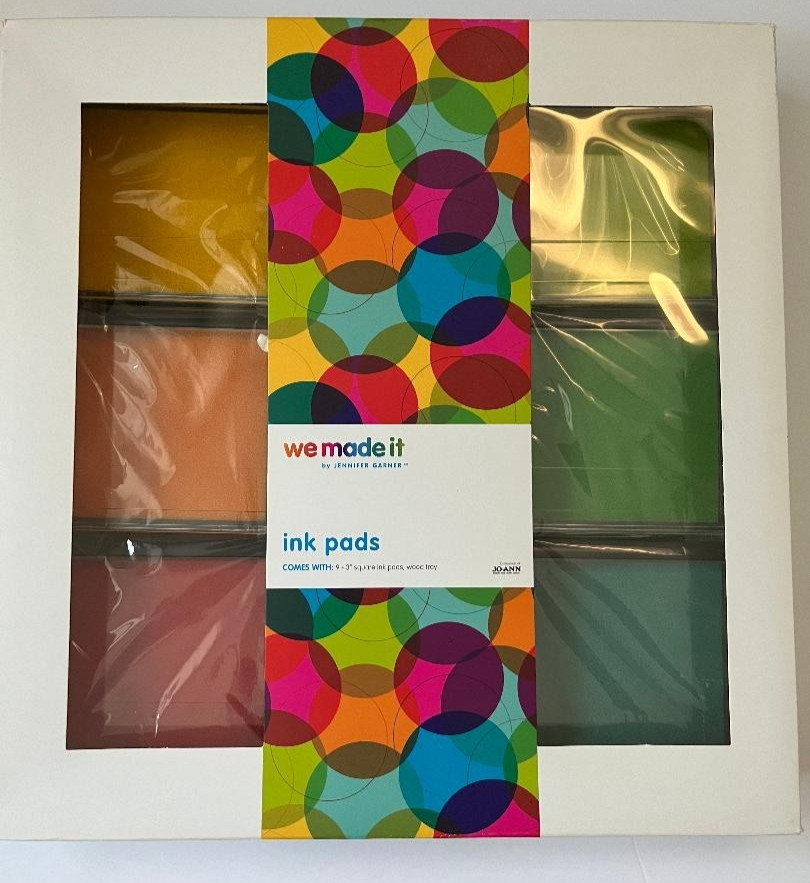 Jennifer Garner We Made It Ink Pad Set of 9 Crafting Kids NEW