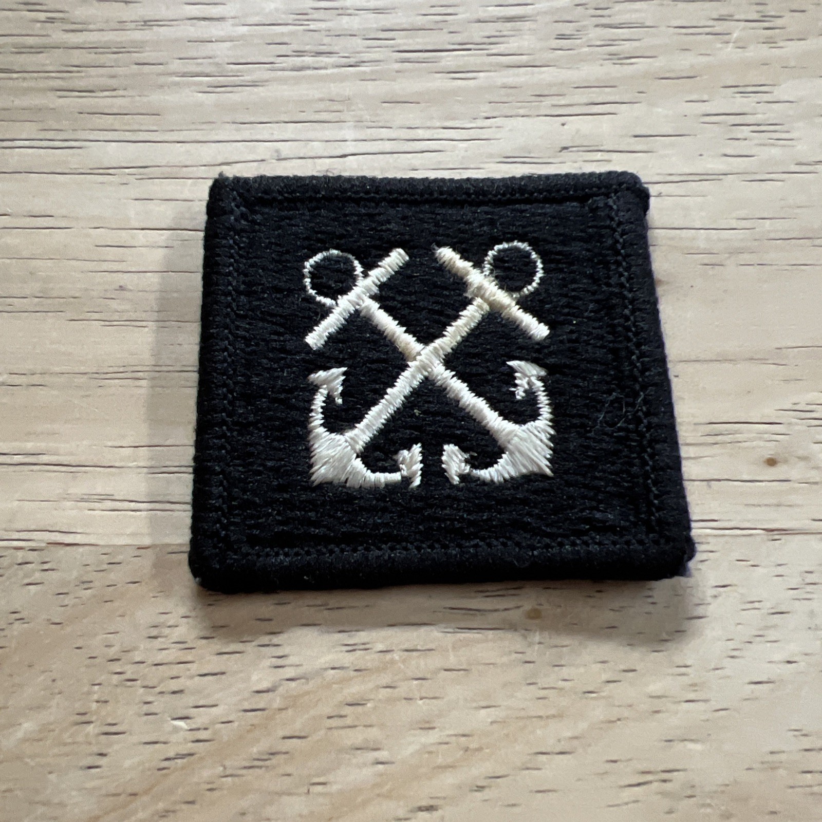 US Navy Assault Boat Coxswain Distinguishing Mark Patch USN Striker Vintage