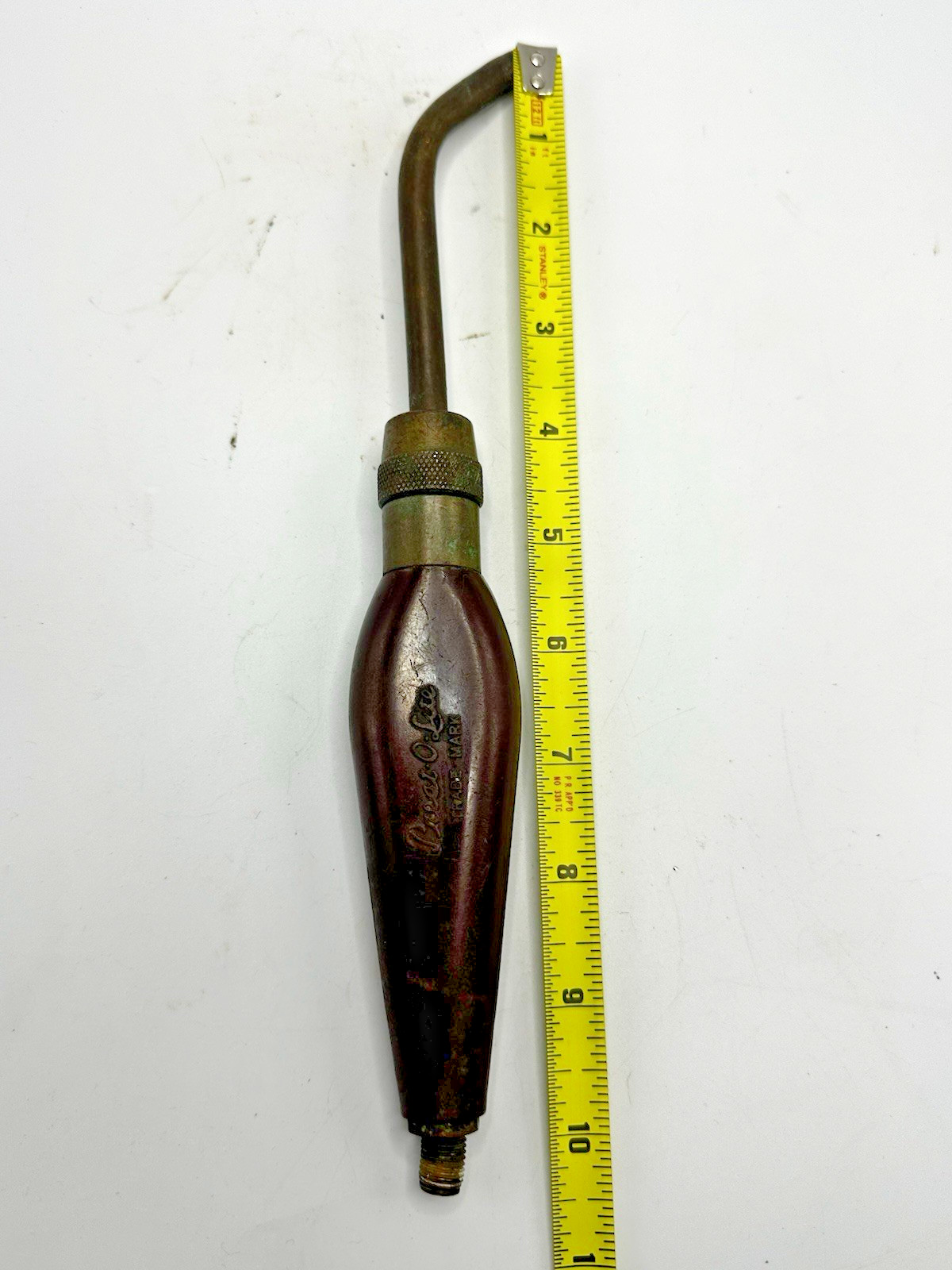 Vintage PREST-O-LITE Gas Acetylene Torch. Untested 10.5' Pre-Owner-Untested!