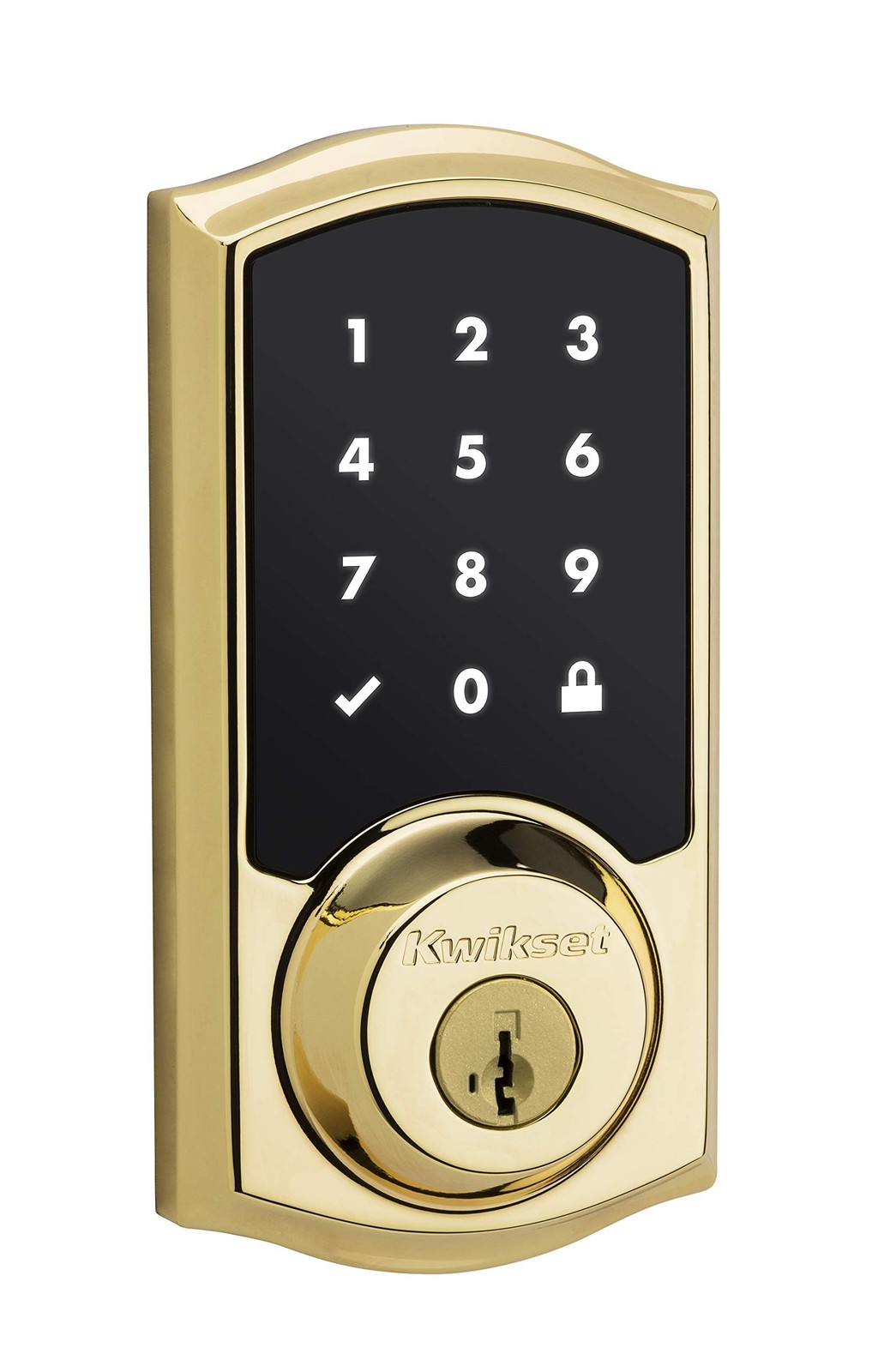 Kwikset 916 Keyless Entry Touchscreen SmartCode Electronic Deadbolt Smart Loc...