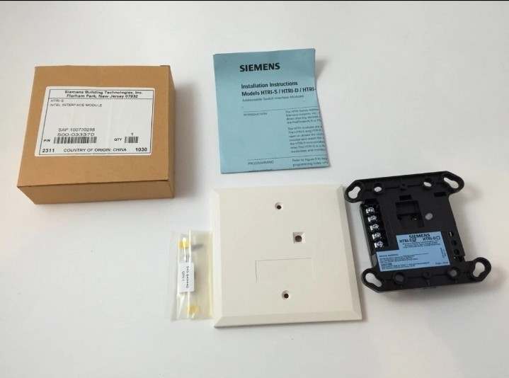 New Set Of 2 Seimens HTRI-S Addressable Relay Module Fire Safety