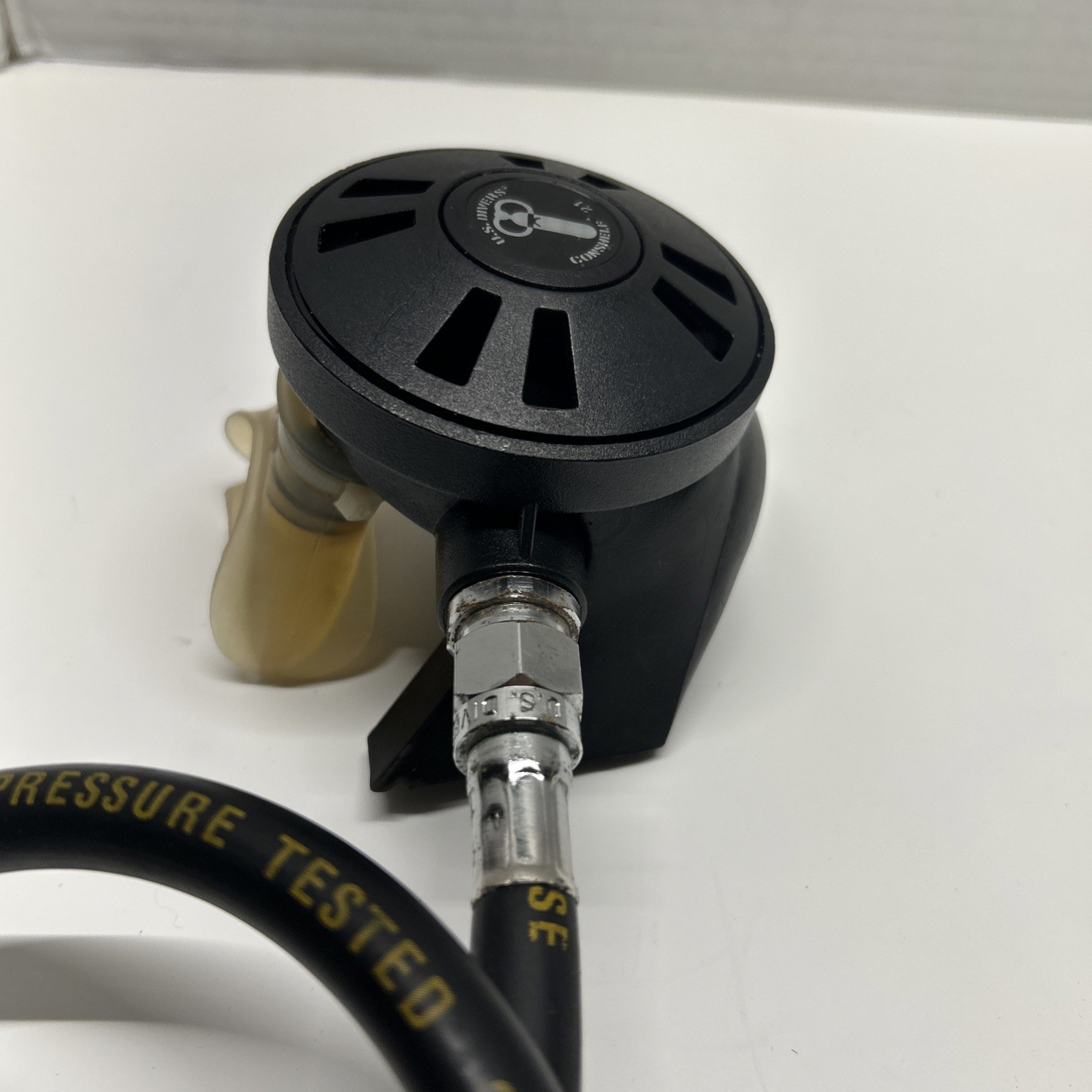 U.S. Divers Conshelf 21 Second Stage Regulator. Tested And Working. Scuba Diving