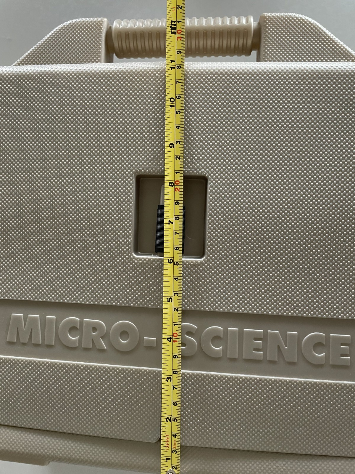 Micro-Science Complete Microscope Set Kids Science Kit Fibers Tools Handled Case