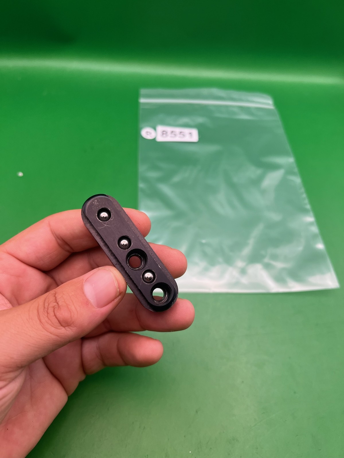 On Off ASA Rail System Black